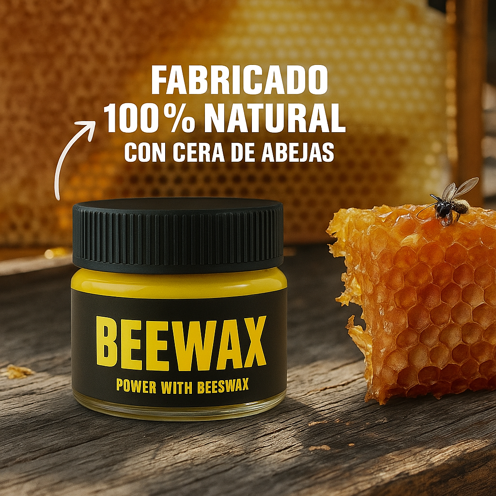 Beewax - Brillo Instantáneo y Protección Natural para tus Muebles