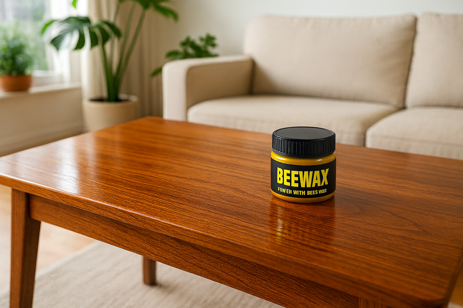 Beewax - Brillo Instantáneo y Protección Natural para tus Muebles
